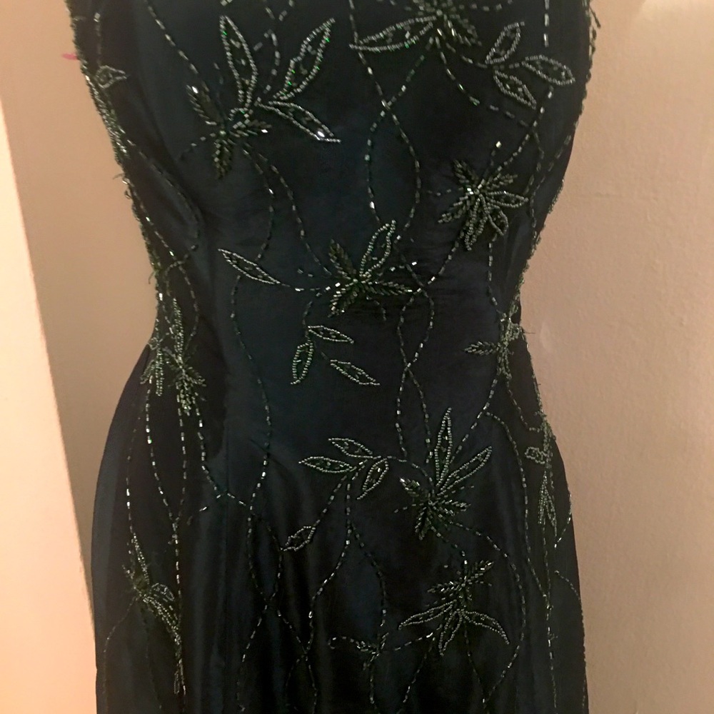 Hand embroidered Gown